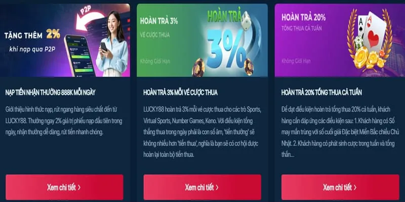 Thưởng chào mừng nạp lần đầu